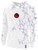 APPLE VALLEY STORM LIFESTYLE MARBLE FLEECE PULLOVER HOODIE WITH SLEEVE LOGO WHITE SOFT LAVENDER