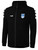 BEACHSIDE SC TECH II ZIP UP HOODIE BLACK WHITE