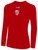 SOCAL REDS FC BASICS CREW NECK LONG SLEEVE POLY TEE RED