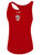 SOCAL REDS FC BASICS WOMEN'S RACER BACK TANK CREST CENTER CHEST RED