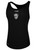 SOCAL REDS FC BASICS WOMEN'S RACER BACK TANK CREST CENTER CHEST BLACK