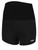 LIMITLESS VOLLEYBALL TEAM HIGH RISE SHORTS BLACK WHITE