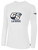 GSU LACROSSE BASICS LONG SLEEVE TEE SHIRT TEAM CREST ON WEARERS CENTER CHEST WHITE BLACK
