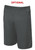 LONESTAR BASEBALL SOUTH CORE TRAINING SHORTS MEDIUM GREY WHITE