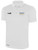 NATIONAL TEAM CLASSIC POLY POLO CREST LEFT CHEST WHITE BLACK