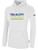 NATIONAL TEAM BASICS FLEECE HOODIE CREST ON CENTER CHEST WHITE BLACK