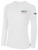 NATIONAL TEAM BASICS LONG SLEEVE COTTON TEE CREST ON LEFT CHEST WHITE BLACK