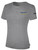 NATIONAL TEAM BASICS COTTON TEE CREST ON WEARERS LEFT CHEST LIGHT HEATHER GREY BLACK