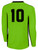 REBELS SC CHULA VISTA PITCH STAR LONG SLEEVE GOALKEEPER JERSEY NEON GREEN BLACK