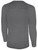 REBELS SC CHULA VISTA BASICS II LONG SLEEVE TRAINING JERSEY DARK HEATHER GREY WHITE