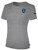 REBELS SC CHULA VISTA BASICS COTTON T-SHIRT CREST ON WEARERS LEFT CHEST LIGHT HEATHER GREY BLACK