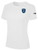 REBELS SC CHULA VISTA BASICS COTTON T-SHIRT CREST ON WEARERS LEFT CHEST WHITE BLACK