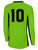 REBELS SC CENTRAL SAN DIEGO PITCH STAR LONG SLEEVE GOALKEEPER JERSEY NEON GREEN BLACK