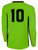 REBELS SC CORONADO PITCH STAR LONG SLEEVE GOALKEEPER JERSEY NEON GREEN BLACK