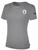 UNICO FC  BASICS COTTON TEE CREST ON WEARERS LEFT CHEST LIGHT HEATHER GREY BLACK