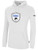 UNICO FC  BASICS FLEECE HOODIE CREST ON CENTER CHEST WHITE BLACK