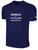 REBELS SC EAST COUNTY BASICS COTTON T-SHIRT REBELS SC TEXT LOGO CENTER CHEST NAVY WHITE