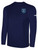 REBELS SC EAST COUNTY BASICS LONG SLEEVE COTTON T-SHIRT CREST ON WEARERS LEFT CHEST NAVY WHITE