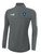 REBELS SC CENTRAL SAN DIEGO MADISON 1/4 ZIP TECHNICAL TRANING TOP MEDIUM GREY WHITE