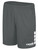 REBELS SC RAMONA TEAM MATCH SHORTS WITH 4 CUBES MEDIUM GREY WHITE