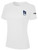 REBELS  SC  CENTRAL SAN DIEGO BASICS COTTON T-SHIRT REBELS SC TEXT LOGO LEFT CHEST WHITE BLACK