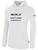 REBELS SC CENTRAL SAN DIEGO BASICS FLEECE PULLOVER HOODIE REBELS SC TEXT LOGO CENTER CHEST WHITE BLACK