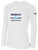 REBELS SC CENTRAL SAN DIEGO BASICS LONG SLEEVE COTTON T-SHIRT REBELS SC TEXT LOGO CENTER CHEST WHITE BLACK