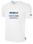 REBELS SC CENTRAL SAN DIEGO BASICS COTTON T-SHIRT REBELS SC TEXT LOGO CENTER CHEST WHITE BLACK