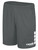 REBELS SC CARLSBAD TEAM MATCH SHORTS WITH 4 CUBES MEDIUM GREY WHITE