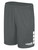 REBELS SC CARLSBAD TEAM MATCH SHORTS WITH 4 CUBES MEDIUM GREY WHITE