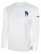 REBELS SC RAMONA BASICS LONG SLEEVE COTTON T-SHIRT REBELS SC TEXT LOGO LEFT CHEST  WHITE BLACK