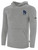 REBELS  SC  CARLSBAD BASICS FLEECE PULLOVER HOODIE REBELS SC TEXT LOGO LEFT CHEST LIGHT HEATHER GREY BLACK
