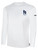 REBELS  SC  CARLSBAD BASICS LONG SLEEVE COTTON T-SHIRT REBELS SC TEXT LOGO LEFT CHEST WHITE BLACK