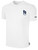 REBELS  SC  CARLSBAD BASICS COTTON T-SHIRT REBELS SC TEXT LOGO LEFT CHEST WHITE BLACK