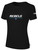 REBELS SC CARLSBAD BASICS COTTON T-SHIRT CREST ON WEARERS CENTER CHEST BLACK WHITE