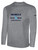 REBELS SC CORONADO BASICS LONG SLEEVE COTTON T-SHIRT REBELS SC TEXT LOGO CENTER CHEST LIGHT HEATHER GREY BLACK