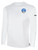 LNYSA SELECT BASICS LONG SLEEVE COTTON TEE CREST ON WEARER'S LEFT CHEST WHITE BLACK