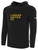 LAGUNA UNITED BASICS FLEECE PULLOVER HOODIE CREST ON WEARERS CENTER CHEST BLACK WHITE