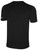 LAGUNA UNITED BASICS COTTON T-SHIRT CREST ON WEARERS LEFT CHEST BLACK WHITE