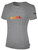 ELEVATE FIELD HOCKEY BASICS COTTON SHORT SLEEVE T-SHIRT CREST ON WEARERS CENTER CHEST LIGHT HEATHER GREY BLACK