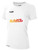 ELEVATE FIELD HOCKEY BASICS II TRAINING JERSEY CREST ON WEARER'S CENTER CHEST WHITE BLACK