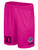 PRESTIGE FC CS II MATCH GOALKEEPER SHORTS BRIGHT PINK BLACK