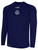 PRESTIGE FC BASICS CREW NECK LONG SLEEVE POLY TEE NAVY