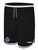 PRESTIGE FC HOOP SHORTS BLACK WHITE