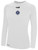 PRESTIGE FC BASICS CREW NECK LONG SLEEVE POLY TEE WHITE