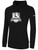 VALLEJO UNITED SC BASICS FLEECE PULLOVER HOODIE TEAM CREST ON WEARERS CENTER CHEST BLACK WHITE