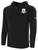 VALLEJO UNITED SC BASICS FLEECE PULLOVER HOODIE TEAM CREST ON WEARERS LEFT CHEST BLACK WHITE