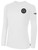 SOUTHERN SOCCER ACADEMY BASICS LONG SLEEVE COTTON TEE TEAM CREST ON WEARERS LEFT CHEST WHITE BLACK
