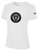SOUTHERN SOCCER ACADEMY BASICS COTTON TEE CREST ON WEARERS CENTER CHEST WHITE BLACK