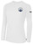 LEGION FC BASICS LONG SLEEVE COTTON T-SHIRT CREST ON WEARERS LEFT CHEST WHITE BLACK